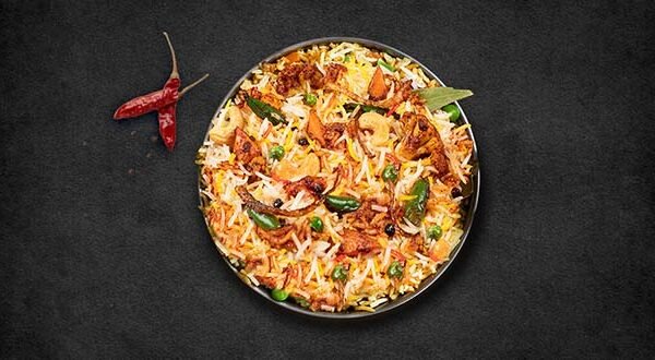 Spicy Chole Biryani