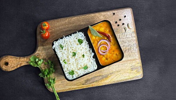 Yellow Dal Tadka Rice