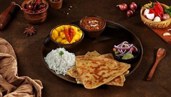 aloo Jira Thali