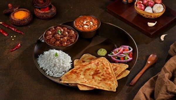 Dilli Rajma Thali